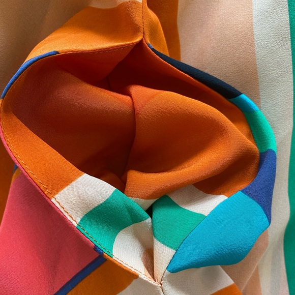 New Twelfth Street By Cynthia Vincent Silk Maxi Dress - Picture 7 of 14